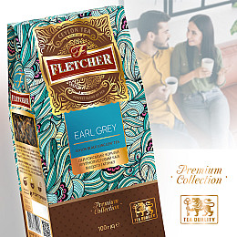 Чай чорний розсипний "Earl Grey" FLETCHER 100 г