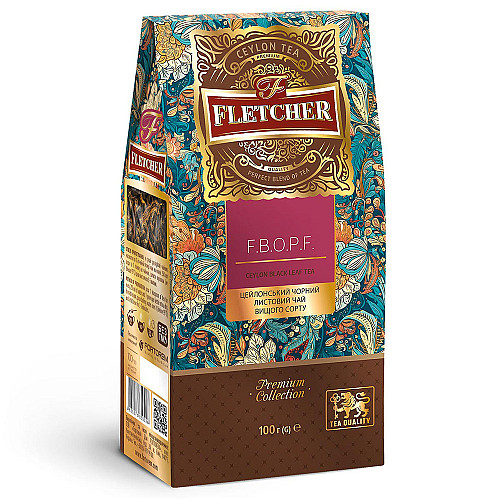 Чай черный рассыпной "F.B.O.P.F." FLETCHER 100 г