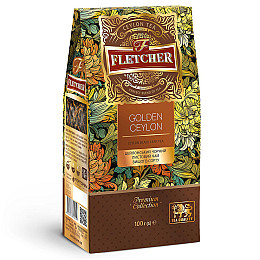 Чай черный рассыпной "Golden Ceylon" FLETCHER 100 г