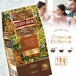 Чай чорний розсипний "Golden Ceylon" FLETCHER 100 г