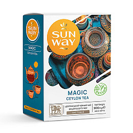 Чай черный рассыпной "Magic Ceylon Black Tea" Sun Way 100 г
