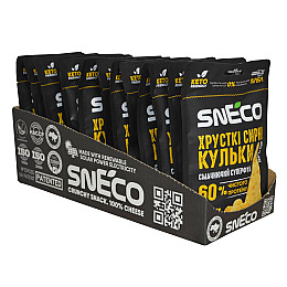Короб фирменный snEco ShowBox Сыр сушеный/Суперфуд 15 уп (357610398432)