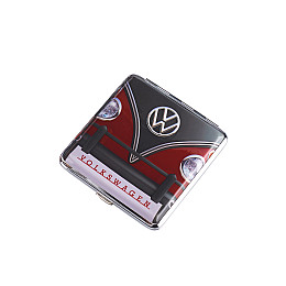 Портсигар на 20 сигарет Volkswagen Case Bus Front LICENCES Червоний-Чорний (40610137REBL)