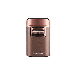 Зажигалка настольна газова 4 турбо Silver Match Monaco Темна мідь (40674372)