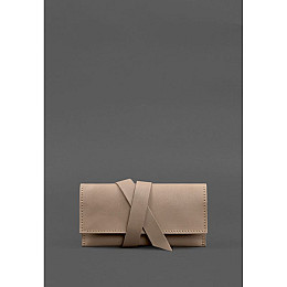 Кожаный кисет для табака BlankNote 1.0 светло-бежевый Crazy Horse