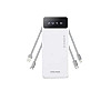 Портативна батарея Power bank 20000 mAh Awei P132K Біла