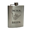 Фляга нержавіюча ТМ 4Profi з гравіюванням Tactical Босота 9OZ 255 мл
