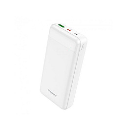 Мобильное устройство для зарядки Power Bank Borofone J19A 20000mAH Белый