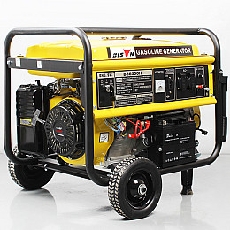 Бензиновый генератор Bison BS6500E 5.5 кВт 25л бак