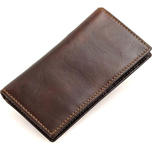 Кредитница Vintage 14512 кожаная Коричневая, Коричневый