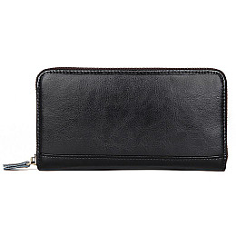 Визитница большая Vintage Черная (14605)