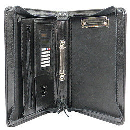 Папка-портфель JPB из искусственной кожи А5 Черный (AK-22-5777)