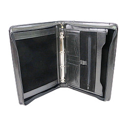 Деловая папка из искусственной кожи JPB Черный (AK-63 black)