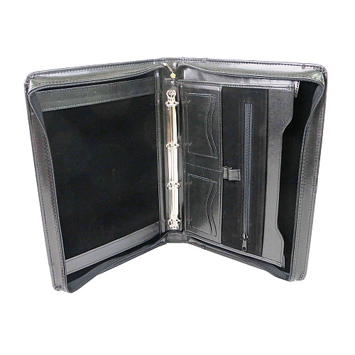 Деловая папка из искусственной кожи JPB Черный (AK-63 black)
