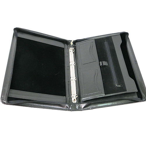 Деловая папка из искусственной кожи JPB Черный (AK-63 black)
