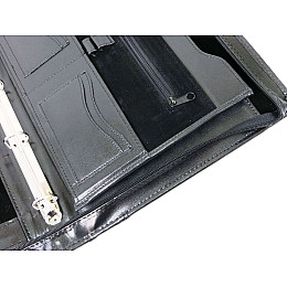 Ділова папка з штучної шкіри JPB Чорний (AK-63 black)