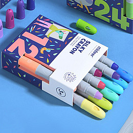 Воскові олівці Mideer 12шт (MD4066)