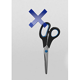 Магнит-держатель супермощный Dahle Mega Cross 90x90 мм Синий (4009729067994)