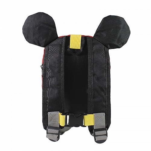 Детский рюкзак Lesko W640 Mickey Mouse Черный с красным (6822-23553)