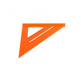 Угольник плотника MASTERTOOL 180 мм пластиковий 30-3516