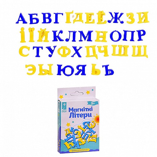 Буквы магнитные Украинский алфавит Країна іграшок (PL-7001)