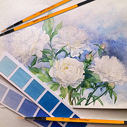 Набор кистей для мелкой детализации  WORISON 6 штук