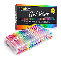 Набор гелевых ручек Colore 100 цветов (YW-MGP100)