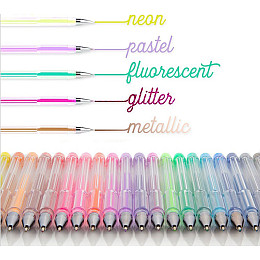 Набір гелевих ручок Colore 100 кольорів (YW-MGP100)