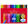 Фломастеры Faber-Castell Grip 20 цветов трехгранные