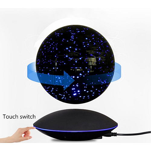 Левитирующий глобус Levitating globe Звездное небо 6" 16 см (LPG6001ZNB)