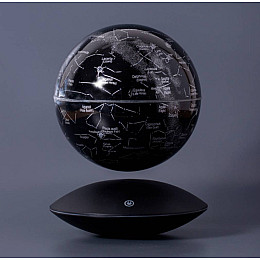 Левитуюча глобус Levitating globe Зоряне небо 6" 16 см (LPG6001ZNB)