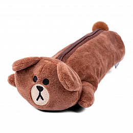 Пенал YES мягкий Line Friends Brown (533373)