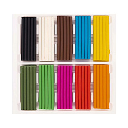 Пластилин прямоугольный Школярик 303116003-UA 10 цветов