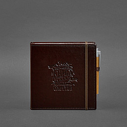 Кук-бук для запису рецептів Книга кулінарних секретів у коричневій обкладинці BlankNote