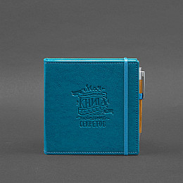 Кук-бук для запису рецептів Книга кулінарних секретів у блакитній обкладинці BlankNote