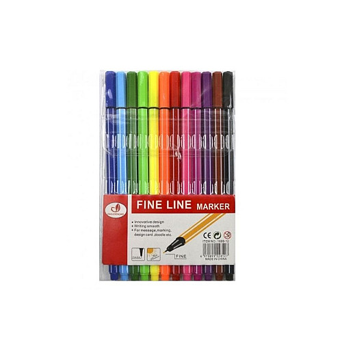 Ручка Fine Line 12 шт HOME WW00016