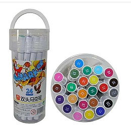 Фломастери-кисті 24 шт HOME WW00045