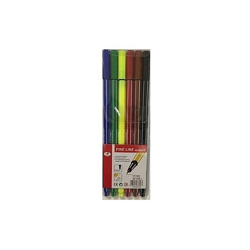 Ручки Fine Line 6 шт HOME WW00018