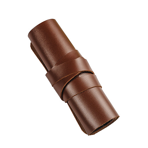 Кожаный сверток для ручек Skin and Skin 34х20 см Коньячный (LA52CO)