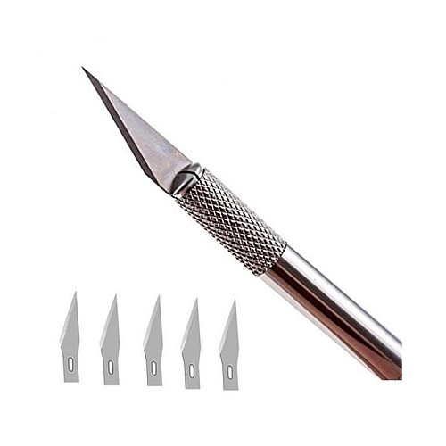 Скальпель Spare зі змінними лезами 5 шт (SP50798)