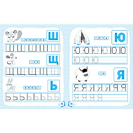 Готовимся к школе Прописи Учим буквы Ранок 822005 16 страниц
