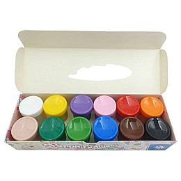 Краски гуашевые Unicorn Школярик 301221008-UA 12 цветов по 20 мл