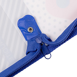 Папка-портфель YES FC на молнии з тканинними ручками Erudite (491930)