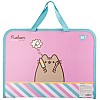 Папка-портфель YES FC на молнии с тканевыми ручками Pusheen. Stormy (492238)