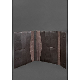 Кожаная папка для документов BlankNote А4 Темно-коричневая