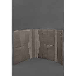 Кожаная папка для документов BlankNote А4 Темно-бежевая