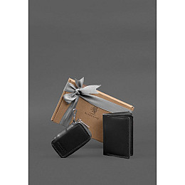 Набір шкіряних аксесуарів BlankNote AUTO 2.0 Чорний