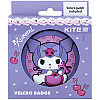 Бейдж на липучці Sanrio Куромі 7,5 см KITE (HK24-3011-2)