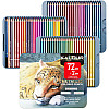 Набор карандашей Kalour Metallic 72+2 цвета с эффектом Металлик