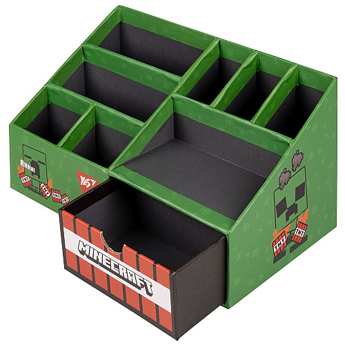 Органайзер настольний YES Minecraft 8 відділень картон (708221)